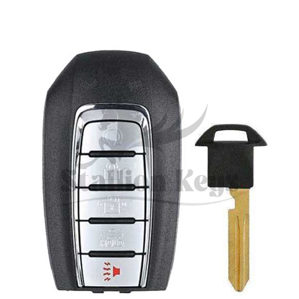 2019-2024 Infiniti Q50 / Q60 / 5-Button Smart Key / PN: 285E3-6HE6A / FCC: KR5TXN7 / AFTERMARKET 2019-2024 Infiniti Q50 / Q60 / 5-Button Smart Key / PN: 285E3-6HE6A / FCC: KR5TXN7 / AFTERMARKET